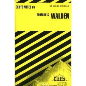  Thoreaus Walden (Cliffs Notes) [Paperback] Joseph R 
