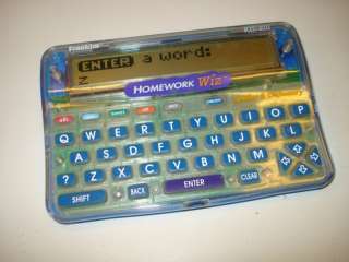 FRANKLIN KID 210 Handheld HOMEWORK WIZ  