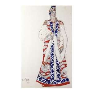     Costume Design For The Production Moskwa Giclee