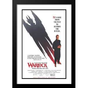  Warlock 20x26 Framed and Double Matted Movie Poster 