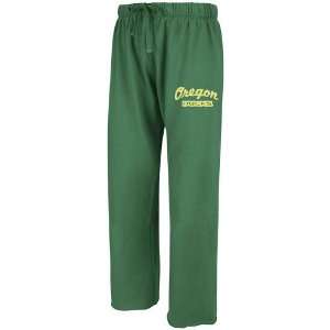  Oregon Ducks Ladies Green Cozy Fleece Pants Sports 