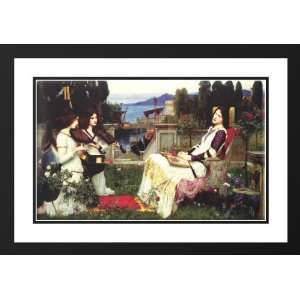  Waterhouse, John William 24x18 Framed and Double Matted 