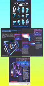 Discs of Tron 1983 Bally Midway Ad. Flyer  