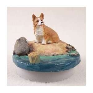 Welsh Corgi Pembroke Candle Topper Tiny One A Day on the 