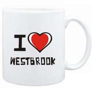  Mug White I love Westbrook  Usa Cities Sports 