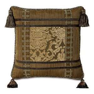  Whitaker Collage Pillow with Tassles   Frontgate