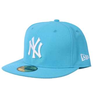 New Era Cap New York Yankees Basic Vice Blue White Logo  