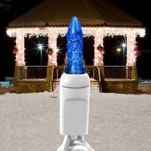  HLS 88641   70 Blue LED Christmas Lights   15 Drops   7 ft 