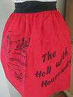 Vintage Apron Kitchen Textile The Hell With Housework A