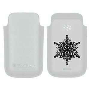  Class Snowflake on BlackBerry Leather Pocket Case 