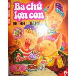  Three Little Pigs Vietnamese/English Childrens Bilingual Book 