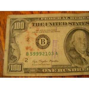  100$ 1977   Federal Reserve Note   Bank of New York 