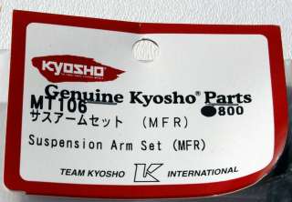 Kyosho MFR Suspension Arm Set ~KYOMT106  