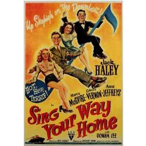 Sing Your Way Home Movie Poster (11 x 17 Inches   28cm x 44cm) (1945 
