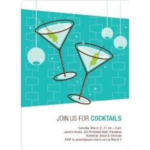Cocktail Party Time Invitations