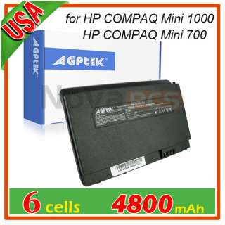6cell Battery for HP Mini 700 730 1000 1010NR 1035NR 705ES HSTNN OB80 