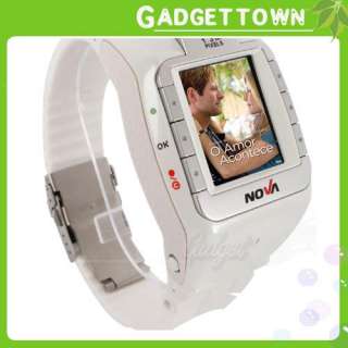 MP4/3G/Camera/Bluetooth Screen Touch Watch Mobile Phone  