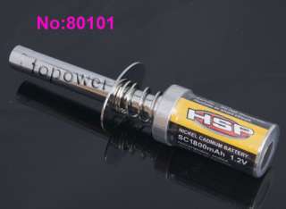   Rechargeable Glow Plug Igniter HSP 1/10th Nitro 4WD R/C Car Parts