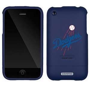  L A Dodgers with Baseball on AT&T iPhone 3G/3GS Case by 