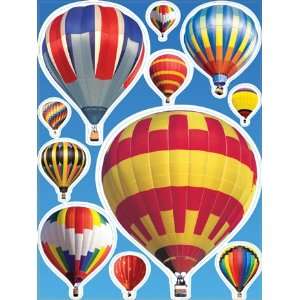  21 Pack EUREKA HOT AIR BALLOONS WINDOW CLINGS Everything 