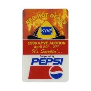   10u KYVE TV Auction Red Hot Deals April, 1996 With Large Pepsi Logo