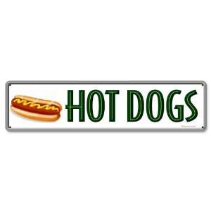  Hot Dogs Metal Sign