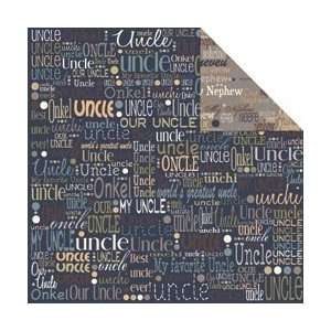  Moxxie V.I.P. Double Sided Paper 12x12 Uncle/Nephew; 25 