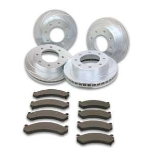   Short Stop Slotted Rotor Upgrade Kit for 99 06 GM 3/4 1T Automotive