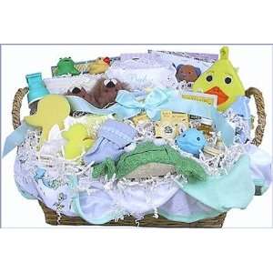    The Everything Bath Time Gift Basket   (GenderBBoy) Baby