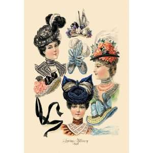  Spring Millinery #1 16X24 Canvas