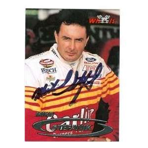 Mike Stefanik autographed Trading Card (Auto Racing) Wheels