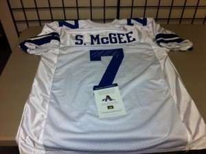 STEPHEN MCGEE AUTOGRAPHED DALLAS COWBOYS JERSEY, AAA  