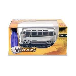  164 Scale Chrome Edition   1962 VW Microbus Toys & Games