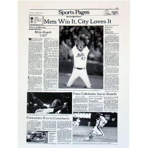   28 1986 Mets Win It City Loves It Sports Baseball
