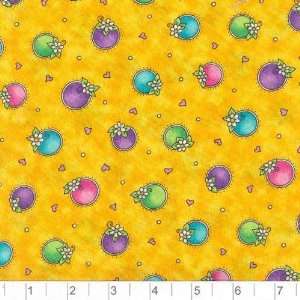  45 Wide Dancing in the Daisies Dots N Daisies Yellow 