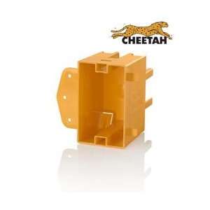    Leviton 3002C Cheetah 1 Gang Metal Stud Box
