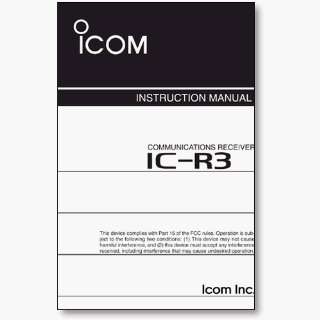  ICOM IC R3 Instruction Manual