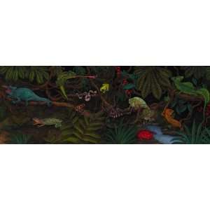  Iguanas and Lizards Wall Mural