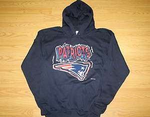 Vintage 1994 NE New England Patriots hoodie sweatshirt NWOT Brady 