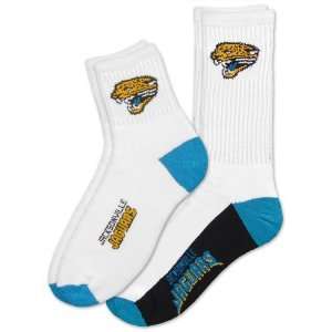  Jacksonville Jaguars Mens Socks (2 pack) Large Sports 