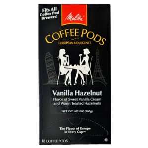 Melitta Vanilla Hazelnut Universal Coffee Pods 18ct  