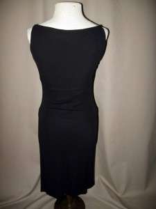 DIANE VON FURSTENBERG Black Sleeveless Marcy Dress Size 6  
