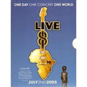   Live 8   One Day, One Concert, One World (4 DVD Set) 