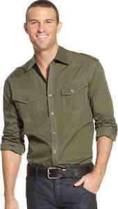 Marc Ecko Cut & Sew HERO Button Down shirt XL XXL NEW  