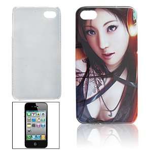  Gino IMD Hard Plastic Beauty Pattern Back Case for iPhone 
