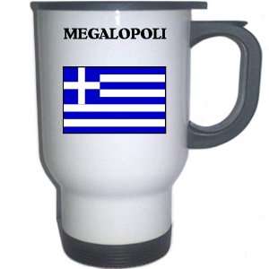  Greece   MEGALOPOLI White Stainless Steel Mug 