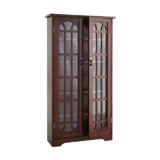  Pioneer Closed Bookcase with Glass Doors by Coaster 