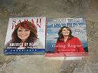 Lot of 2 New Sarah Palin audio cds America By Heart & Going Rogue