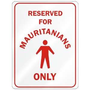   MAURITANIAN ONLY  PARKING SIGN COUNTRY MAURITANIA