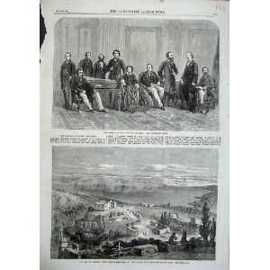 1863 Instrumentalists Concert Sea Galilee Telbin Town 
